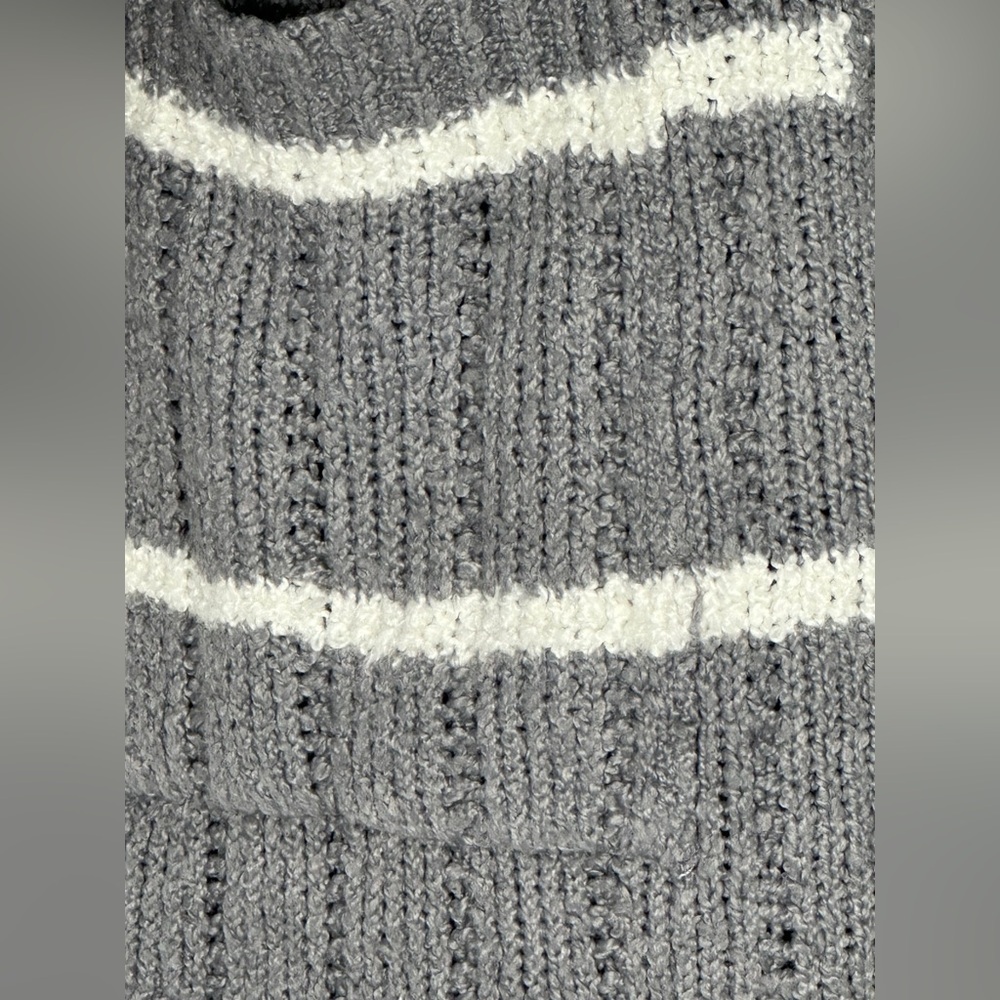 HIPPIE ROSE Striped Open-Front Long Cardigan - Picture 2 of 2